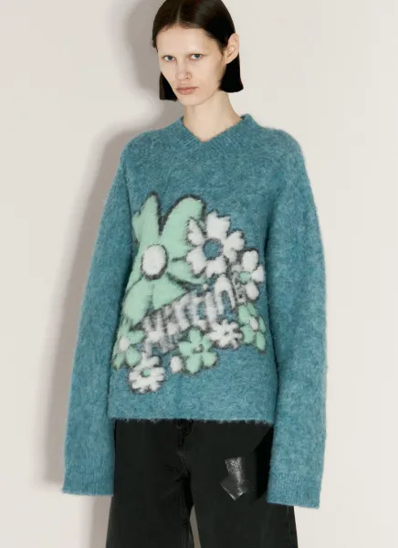 Boxy V Neck Sweater