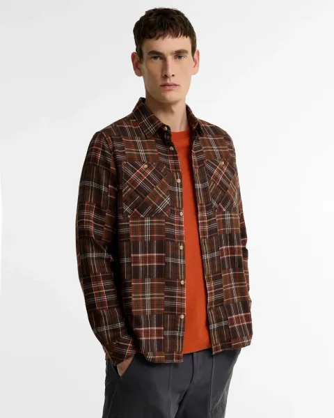 Cartrake Relaxed Patchwork Shirt