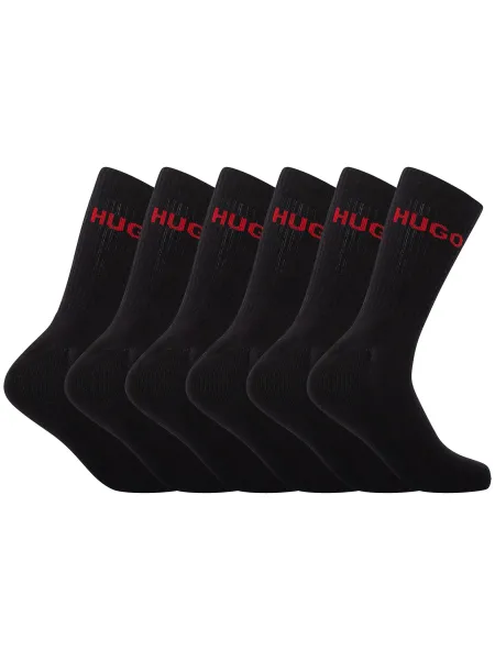 HUGO 6 Pack Cotton Socks