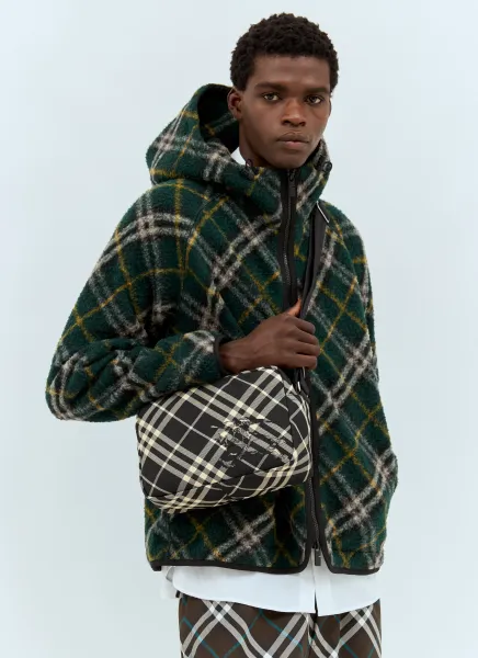 Check Crossbody Bag