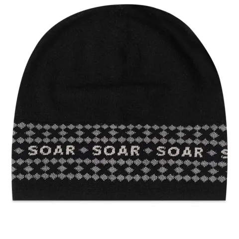 Jacquard Pattern Merino Beanie