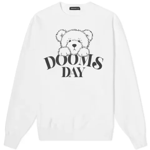 Bear Print Crew Sweat