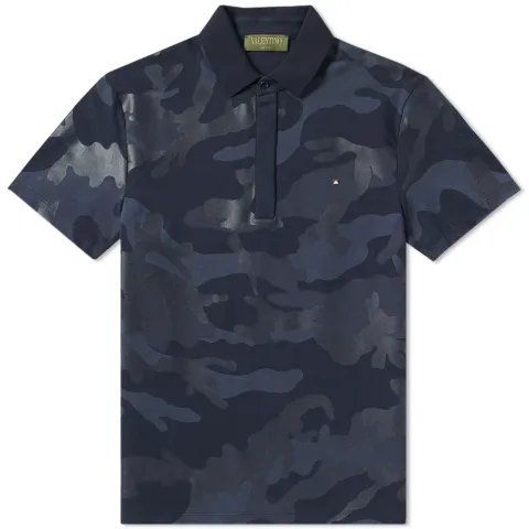 Bonded Camo Polo