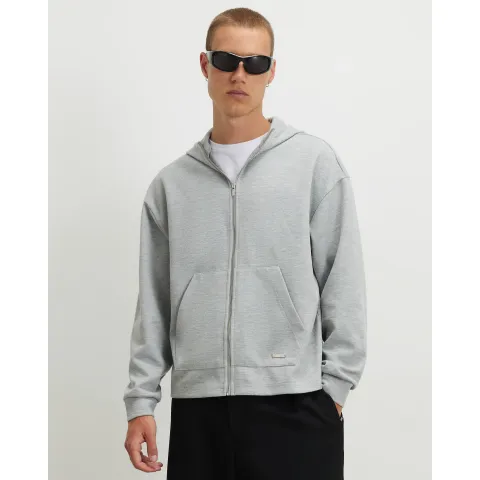 River Island Premium Oversized Fit Zipped Hoodie