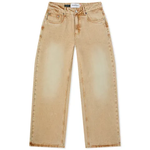 02 Sandblast Wide Leg Denim