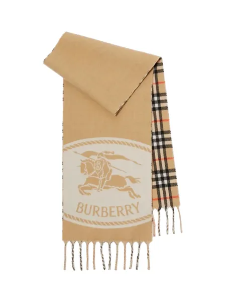 Reversible Knight Stamp Scarf