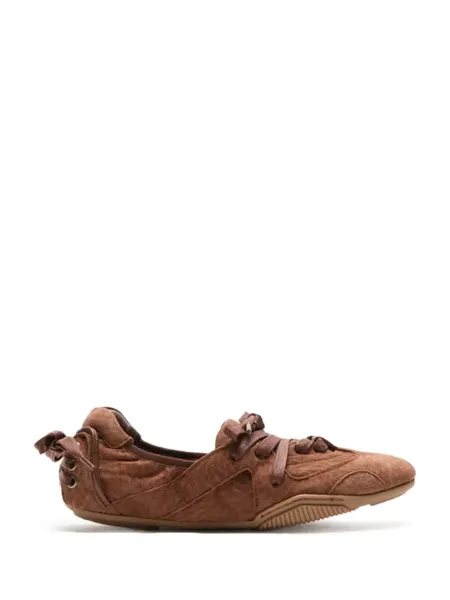 Acne Studios Women lace-up shoes Brown