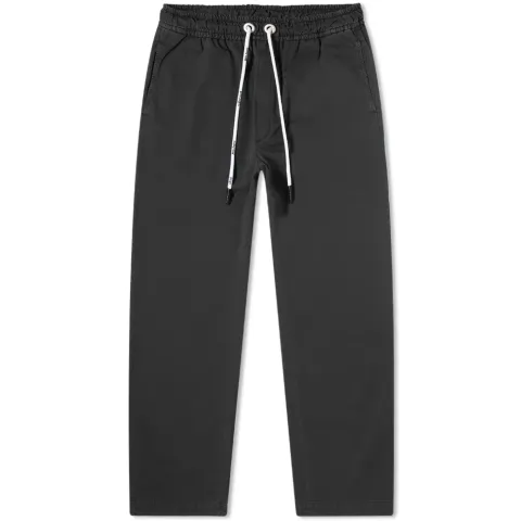 Washed Drawstring Chino