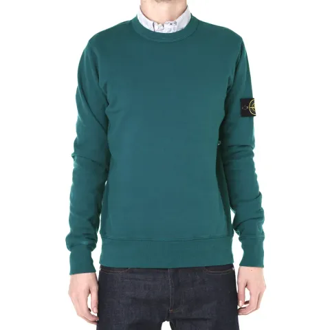 Garment Dyed Cotton Fleece Crew Sweat