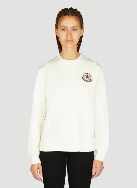 Logo Patch Sweatshirt