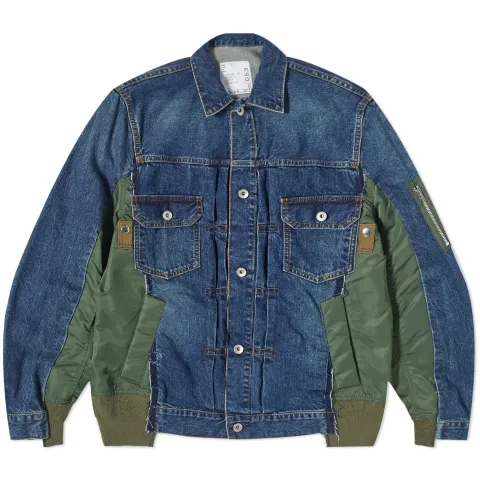 Denim x MA-1 Jacket