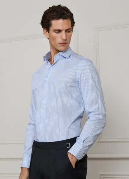 Tailored Fit Stripe Shirt - Made in Europe