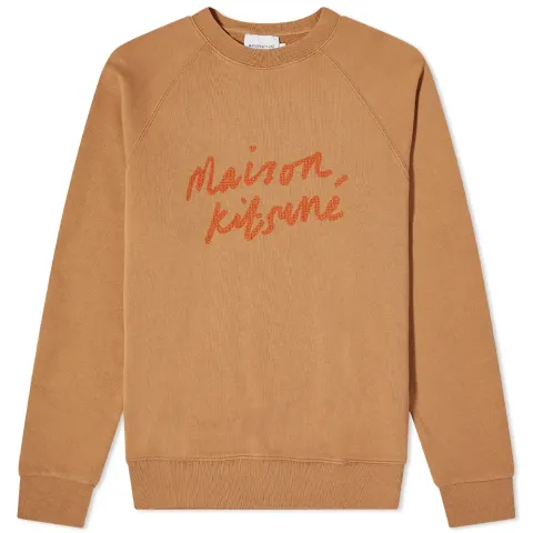 Maison Kitsuné Handwriting Clean Crew Sweat