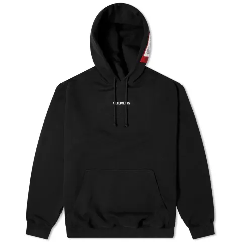 Oversize Logo Patch Hoodie