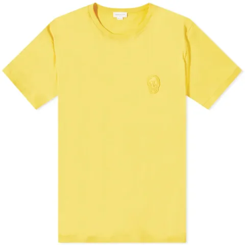 Tonal Skull Motif T-Shirt