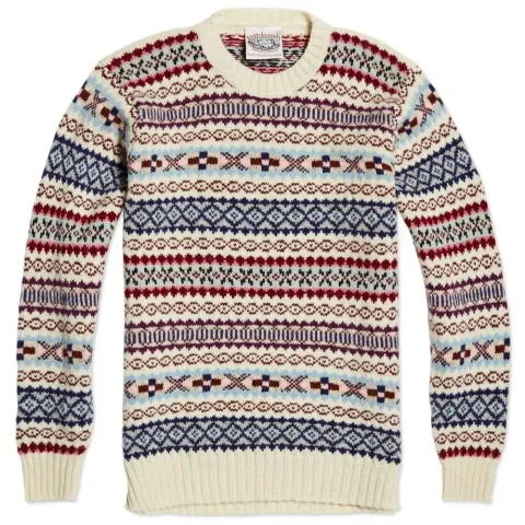 Jamieson's of Shetland Fair Isle Crew