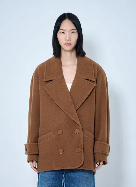 Double-Breasted Short Coat