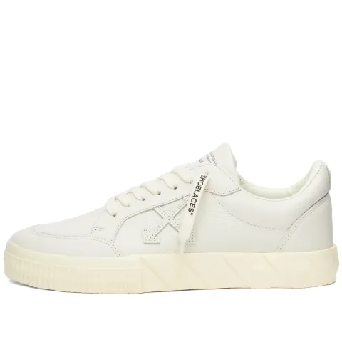 Low Vulcanized Calf Leather Sneakers