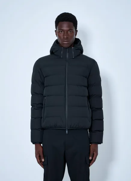 Arajoki Hooded Short Down Jacket