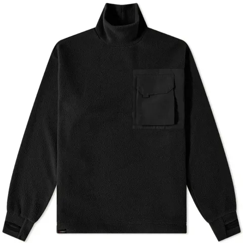 . Polartec Mock Neck Fleece