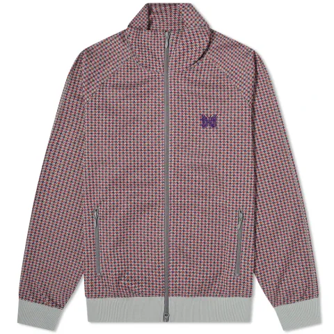 Poly Patterned Track Jacket