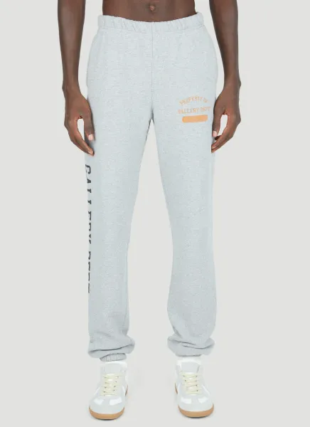 Logo Print Track Pants