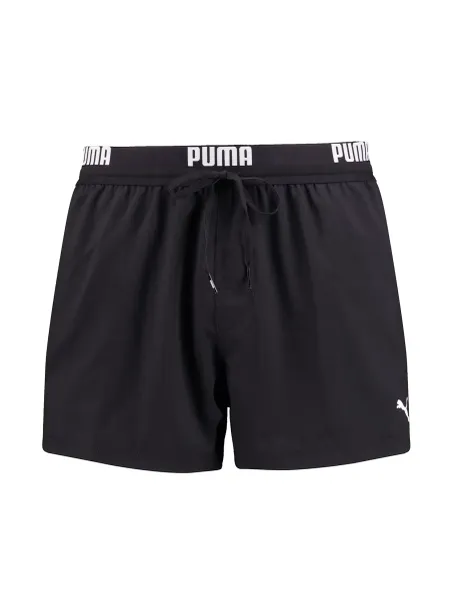 Puma Sport Zip Pocket Swim Shorts Black/Black
