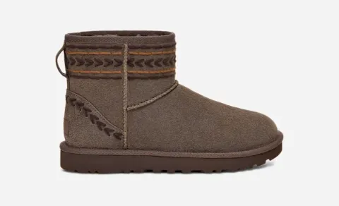 Classic Mini Ritza Boot for Women, Polyester/Wool