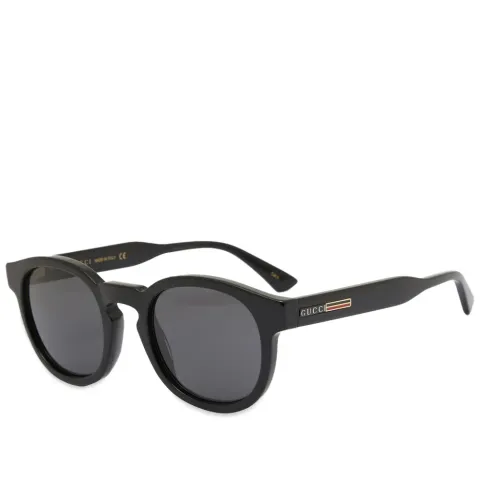 Gucci Round-Frame Acetate Sunglasses