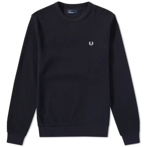 Fred Perry Waffle Crew Sweat