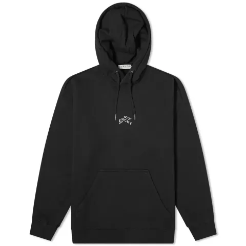 Mini Refracted Logo Embroidered Hoody