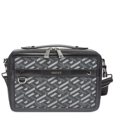 Geometric Print Side Bag