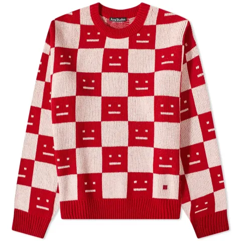Katlas Checkerboard Face Knit