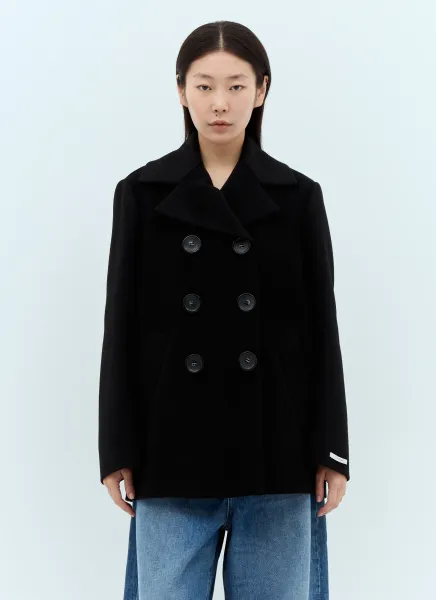 Cocoon-Fit Pea Coat