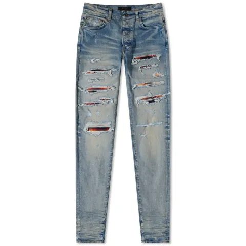 Plaid Bandana Thrasher Jeans
