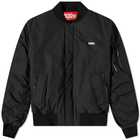 Logo Bomber Jacket
