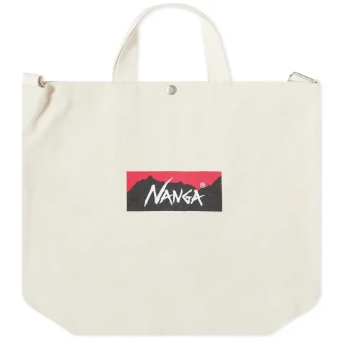 Logo 2 Way Canvas Tote