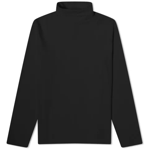 Plus Long Sleeve Mock Neck T-Shirt