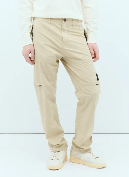 Logo Patch Cargo Pants