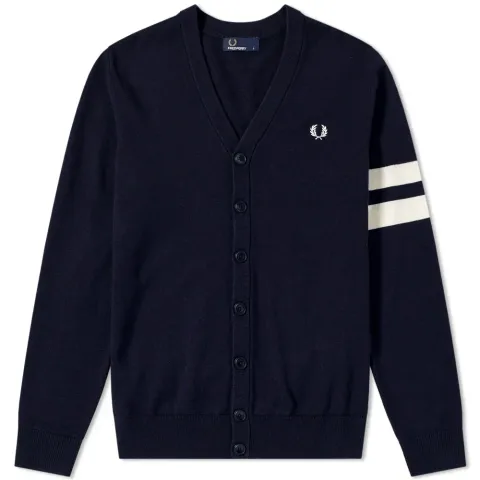 Fred Perry Tipped Sleeve Cardigan