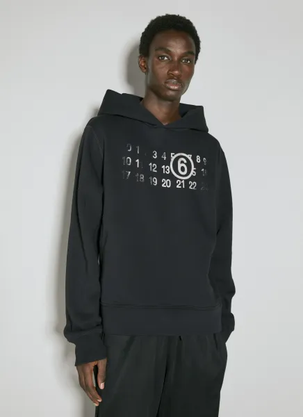 Distressed Logo Print Sweatshirt