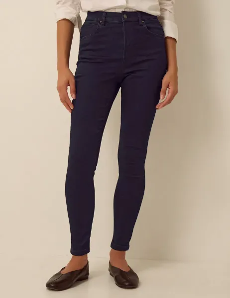 Monsoon High Waisted Skinny Jeans Indigo