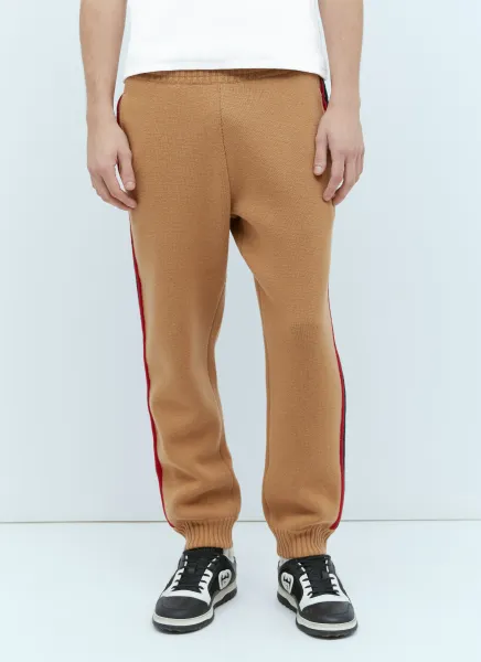 Web Wool-Knit Track Pants