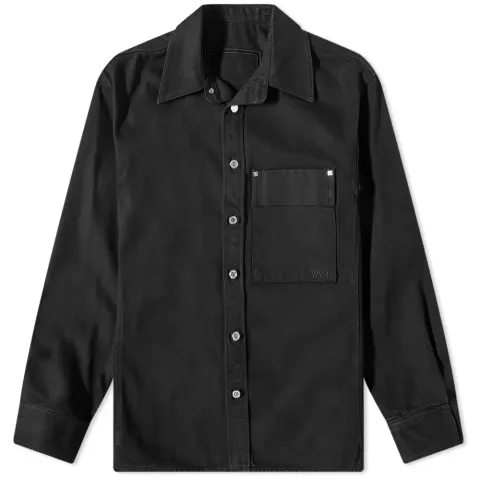 Back Logo Denim Shirt