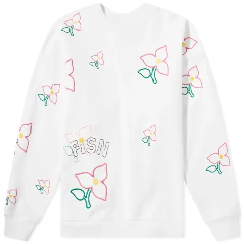 Flower Monogram Crew Sweat