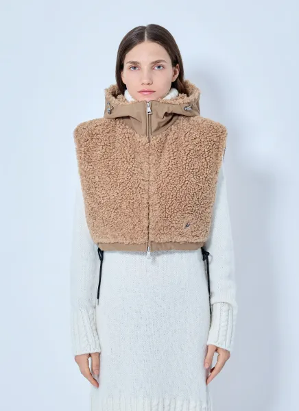 Moncler Sherpa Hooded Overlay