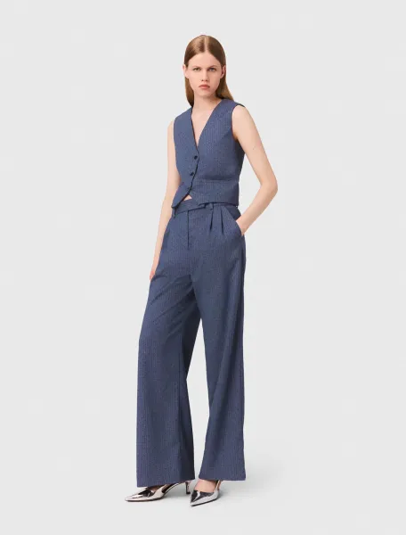 Rhinestone suit trousers