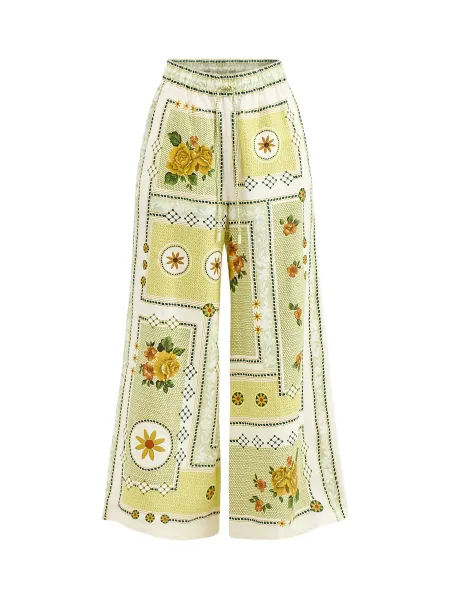 ALÉMAIS Dixie Wide Leg Trousers