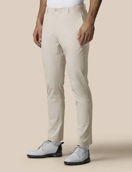 Castore Slim Fit Lightweight Golf Trousers Beige
