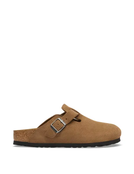 Leather Mule Slippers